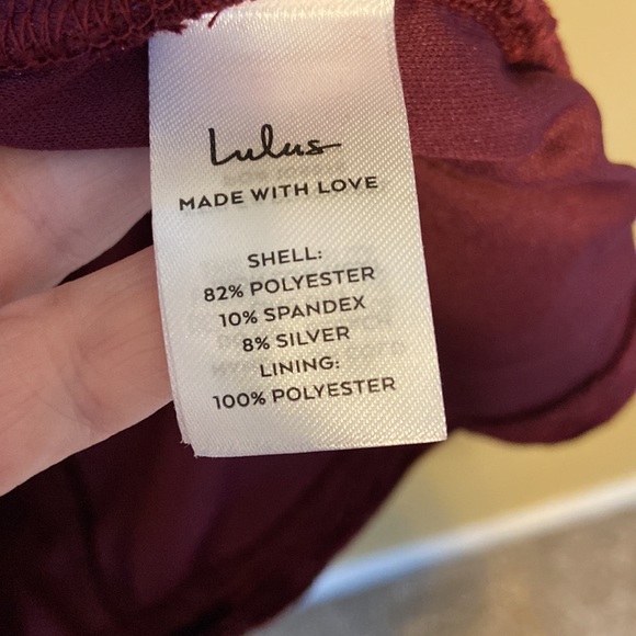 Celebrate with Me Burgundy Velvet Bustier - Picture 4 of 4